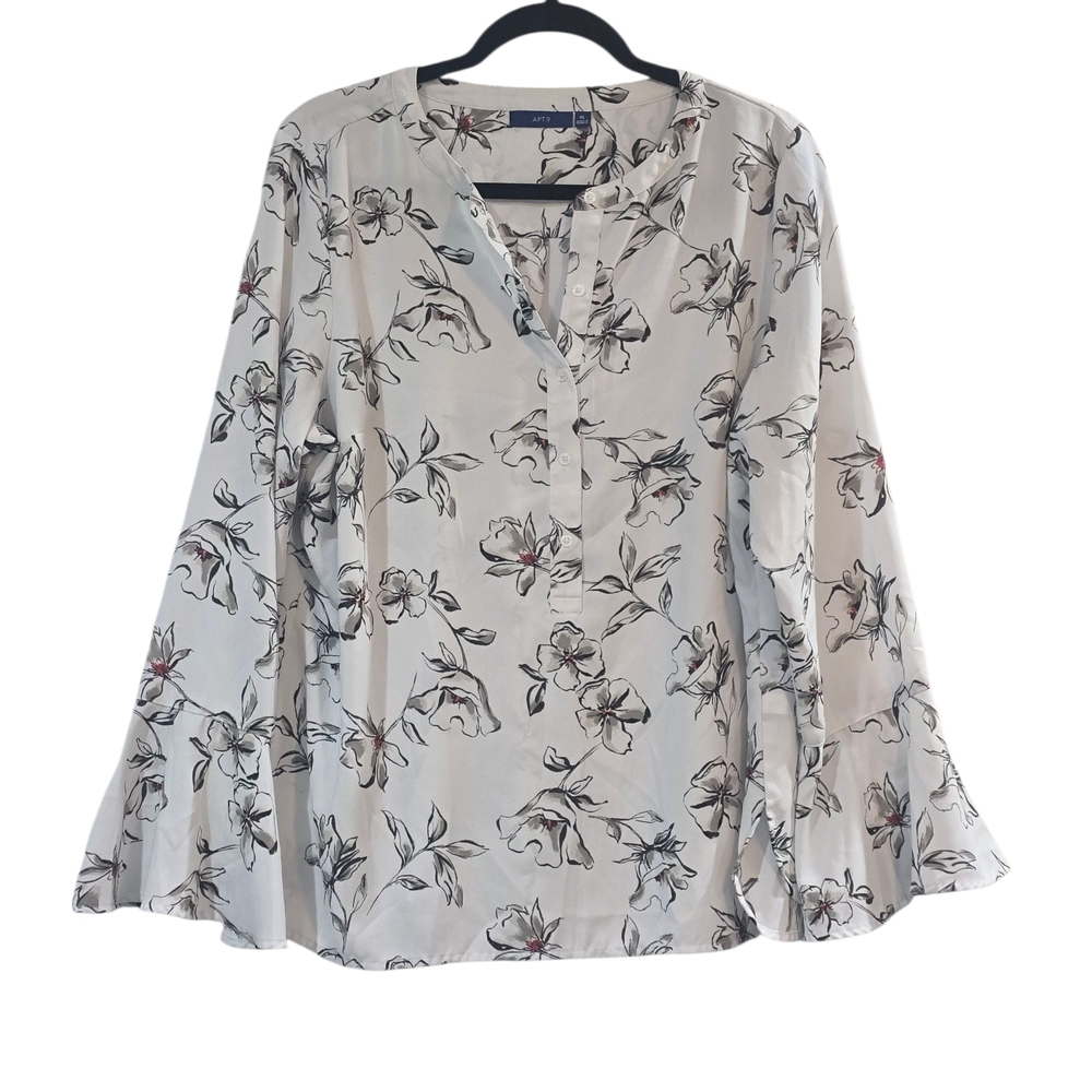 APT. 9 - Floral Print Women's Top